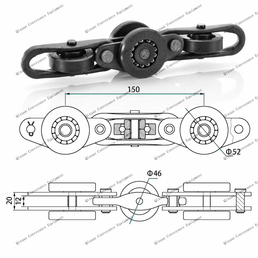 Five-tons HeavyType Chain UH-5075-HA - Image 3
