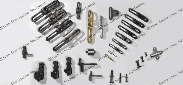 Drop Forged overhead chain | Power and free overhead conveyor | X348 X 458 chain X678 | Forged Rivetless Chain