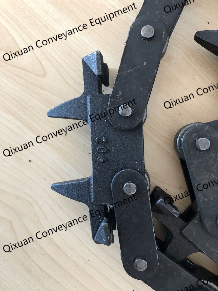 Driver chain forQXT206 Enclosed Track Chain | Caterpillar Chain Assembly |Overhead conveyor| - Image 2