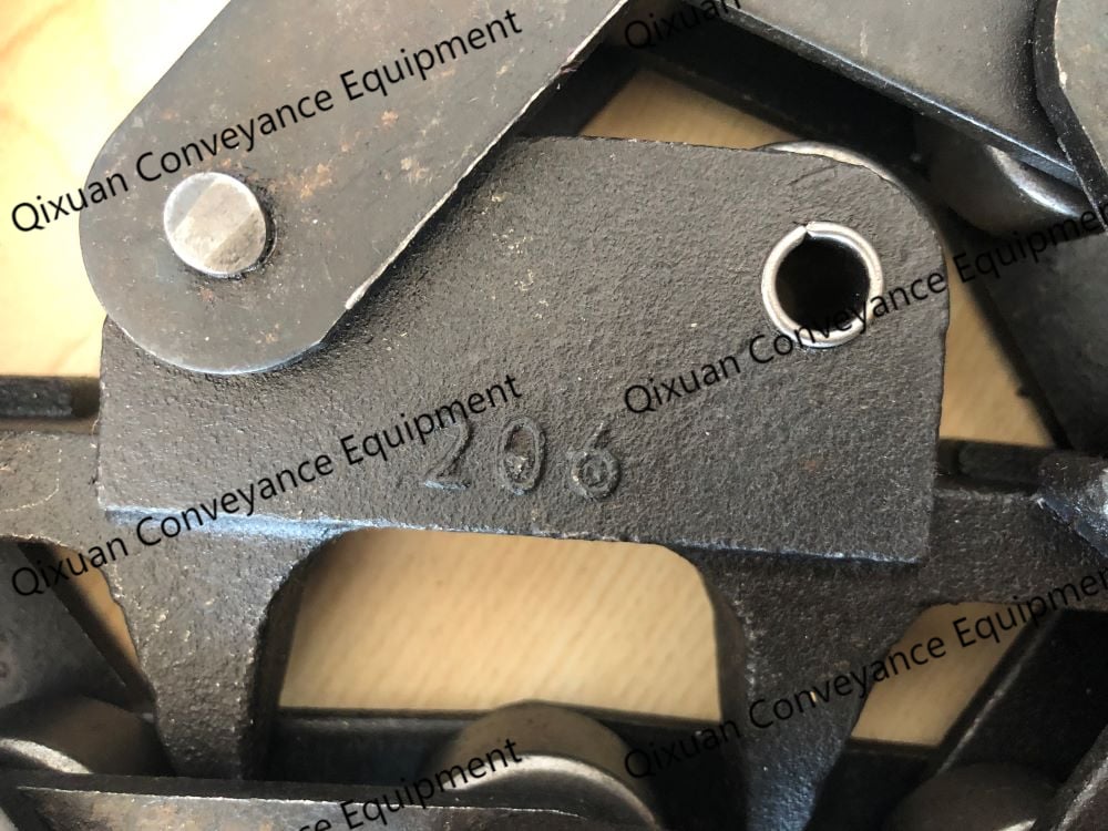 Driver chain forQXT206 Enclosed Track Chain | Caterpillar Chain Assembly |Overhead conveyor| - Image 4